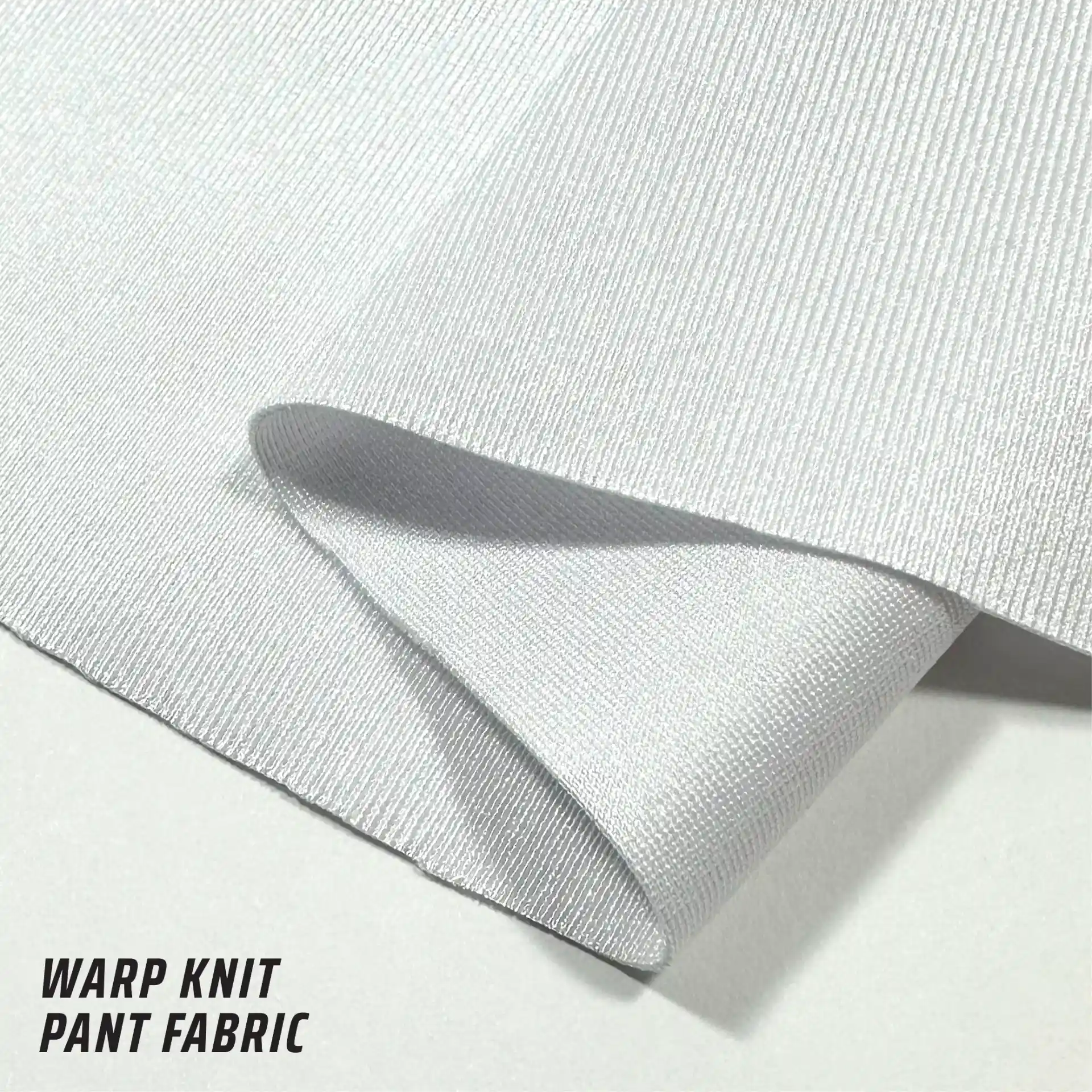Warp Knit Pant Fabric fabric texture and appearance